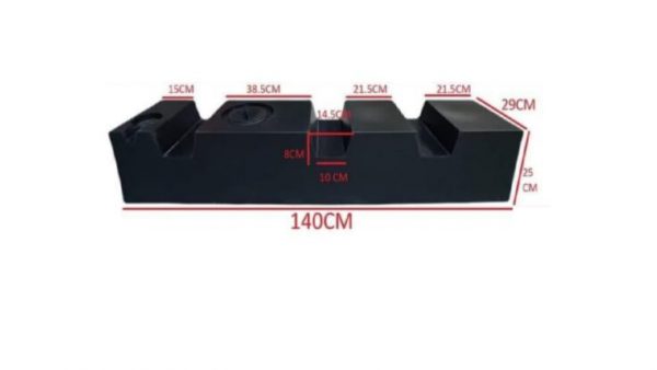 KARAVAN TEMİZ SU DEPOSU 140 LT