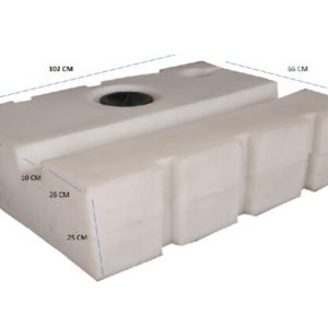 KARAVAN TEMİZ SU DEPOSU 165 LT