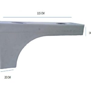 KARAVAN TEMİZ SU DEPOSU 86 LT