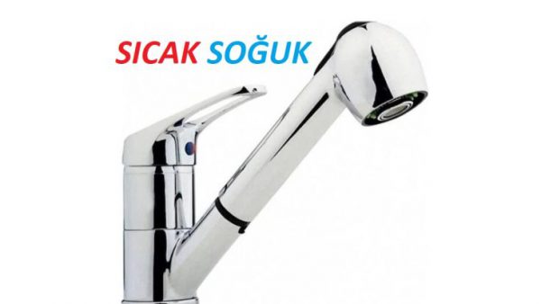 BERBER BATARYA TİPİ SPİRALLİ SICAK SOĞUK MUSLUK