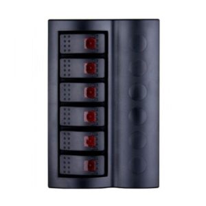 6’lı BFY Otomatik Sigortalı Ve Işıklı Switch Panel