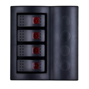 4’lü BFY Otomatik Sigortalı Ve Işıklı Switch Panel