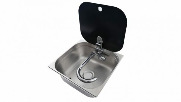 CAM KAPAKLI DİKDÖRTGEN EVYE